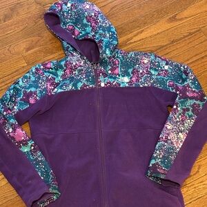 Kids Purple and Multicolor Costume